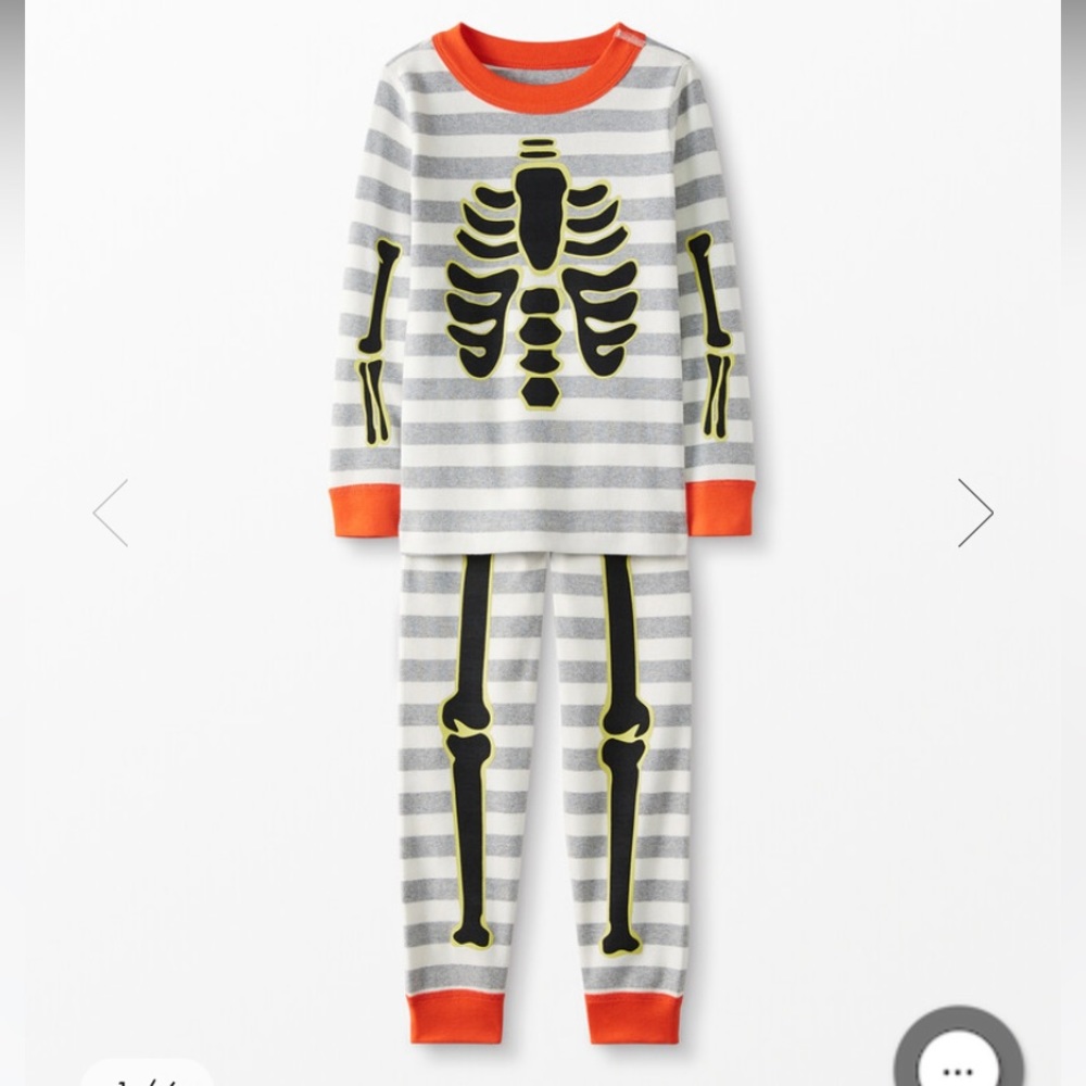 Hannah Andersson Skeleton PJ’s. Excellent condition. SZ 140/10.